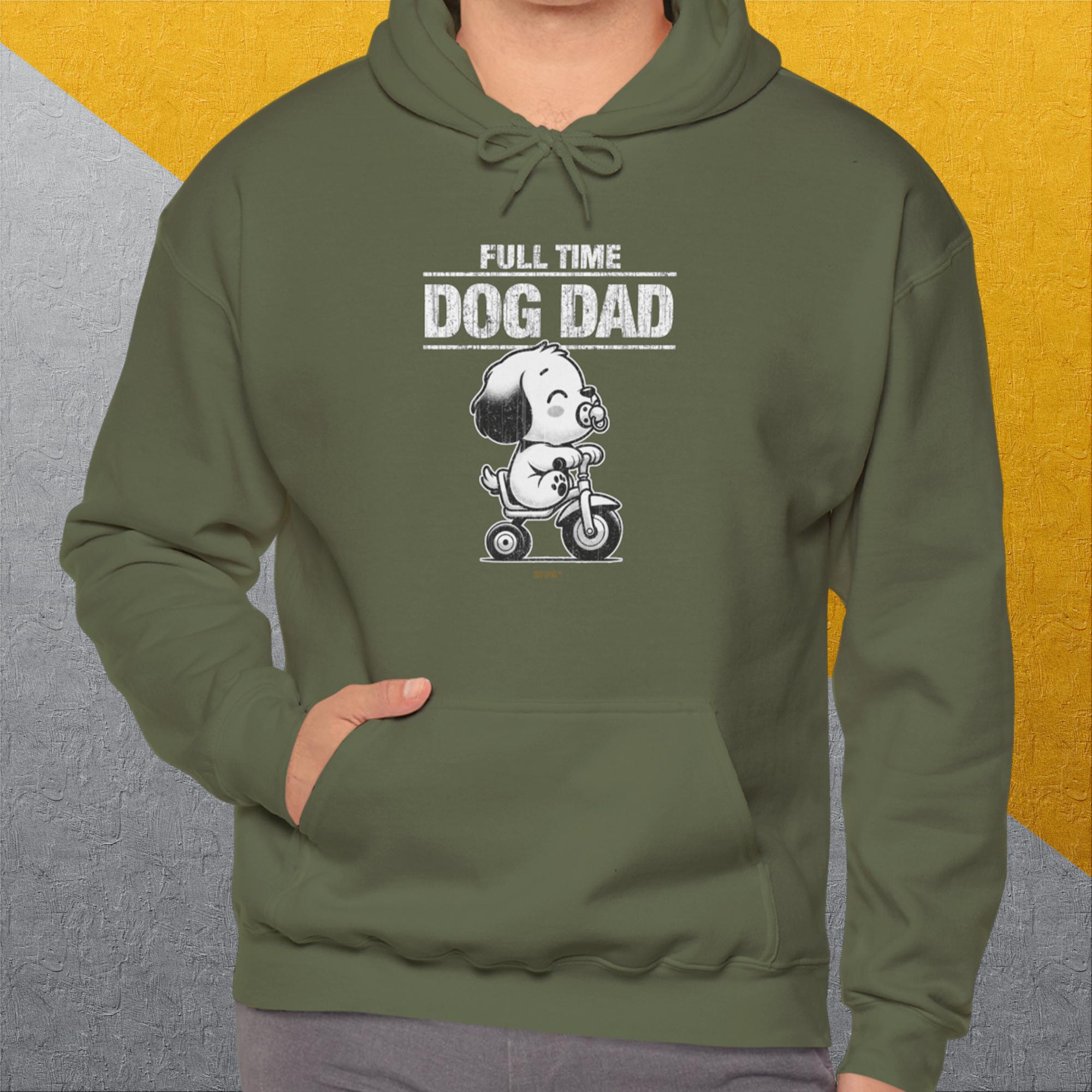 Dog Dad Series, Volume 3, Unisex Hoodie-, a fun and stylish design for dog lovers from Dog Gang