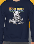 Dog Dad Series, Volume 2, Unisex Sweatshirt-, a fun and stylish sweatshirt design for dog lovers from Dog Gang