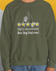 Dog Dad Series, Volume 9, Unisex Sweatshirt-, Design by Dog Gang