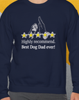 Dog Dad Series, Volume 9, Unisex Sweatshirt-, a fun and stylish sweatshirt design for dog lovers from Dog Gang