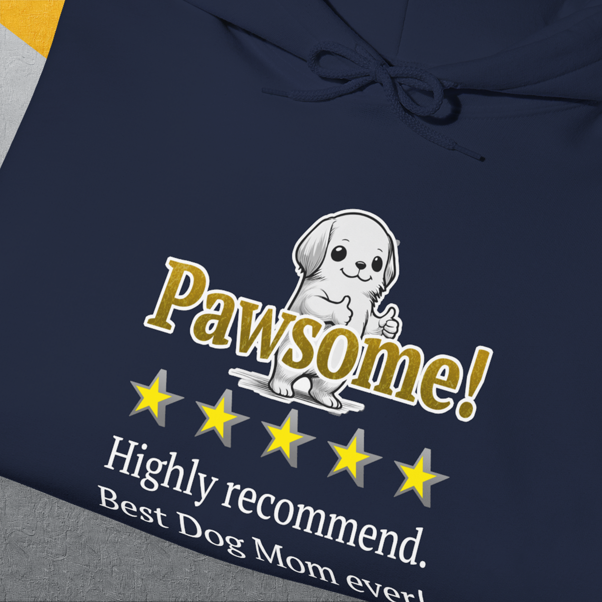 Dog Mom Series, Volume 10, Unisex Hoodie-. For dog lovers and dog owners. Design by Dog Gang