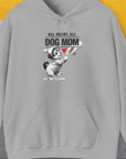 Dog Mom Series, Volume 9, Unisex Hoodie-Sport Grey, Design by Dog Gang