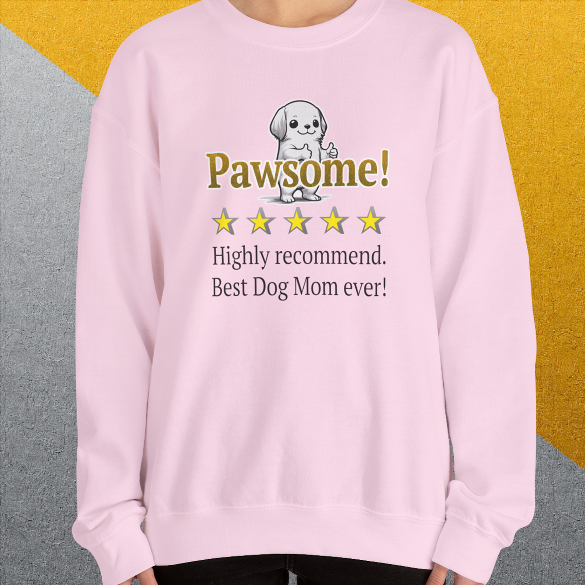 Dog Mom Series, Volume 10, Unisex Sweatshirt-, a cool design with a funny saying from Dog Gang