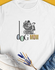 Dog Mom Series, Volume 5, Women's T-Shirt-White. A perfect gift for dog lovers and dog owners. Design by Dog Gang