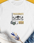Dog Mom Series, Volume 6, Women's T-Shirt-White. For dog lovers and dog owners. Design by Dog Gang