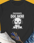 Dog Mom Series, Volume 7, Women's T-Shirt-Black. A perfect gift for dog lovers and dog owners. Design by Dog Gang