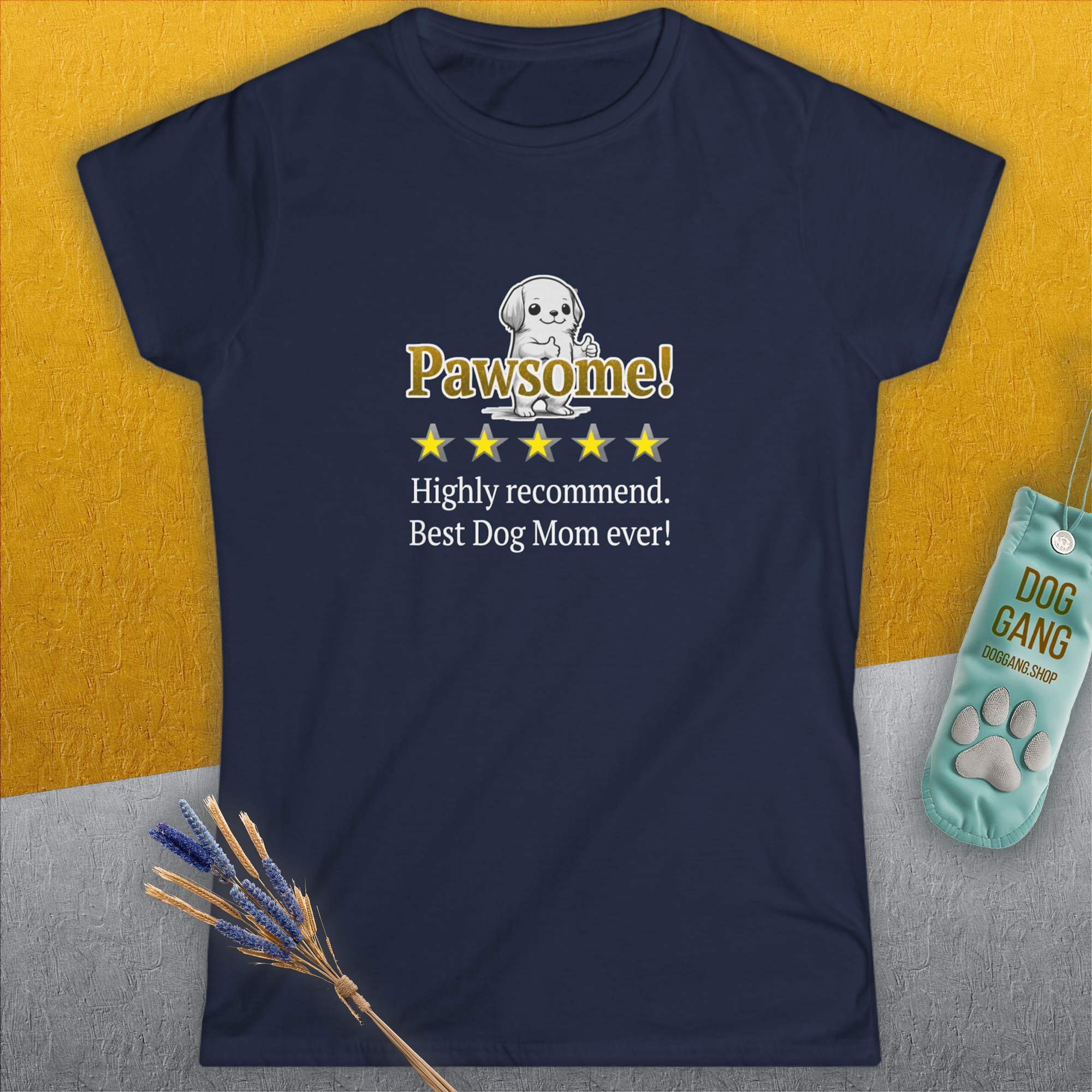 Dog Mom Series, Volume 10, Women's T-Shirt-, a fun and stylish design for dog lovers from Dog Gang