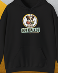 Got Balls? Volume 5, Unisex Hoodie-Black, Design by Dog Gang