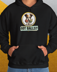 Got Balls? Volume 5, Unisex Hoodie-, Design by Dog Gang