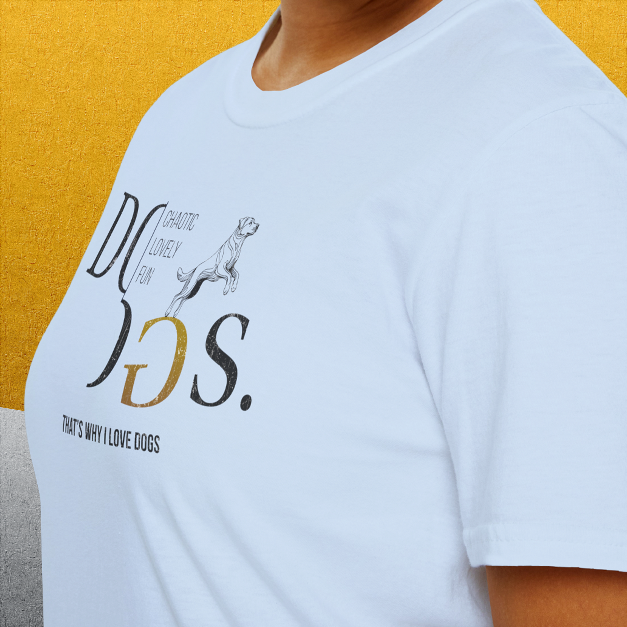 I Love Dogs - Series I, Volume 4, Unisex T-Shirt-, Design by Dog Gang