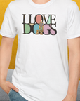 I Love Dogs - Series I, Volume 6, Unisex T-Shirt-, Design by Dog Gang