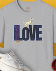I Love Dogs - Series I, Volume 7, Unisex T-Shirt-Sport Grey. A perfect gift for dog lovers and dog owners. Design by Dog Gang