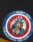 I Want You For Walking The Dog, Volume 1, Unisex T-Shirt-, a cool and stylish design with a funny saying from Dog Gang