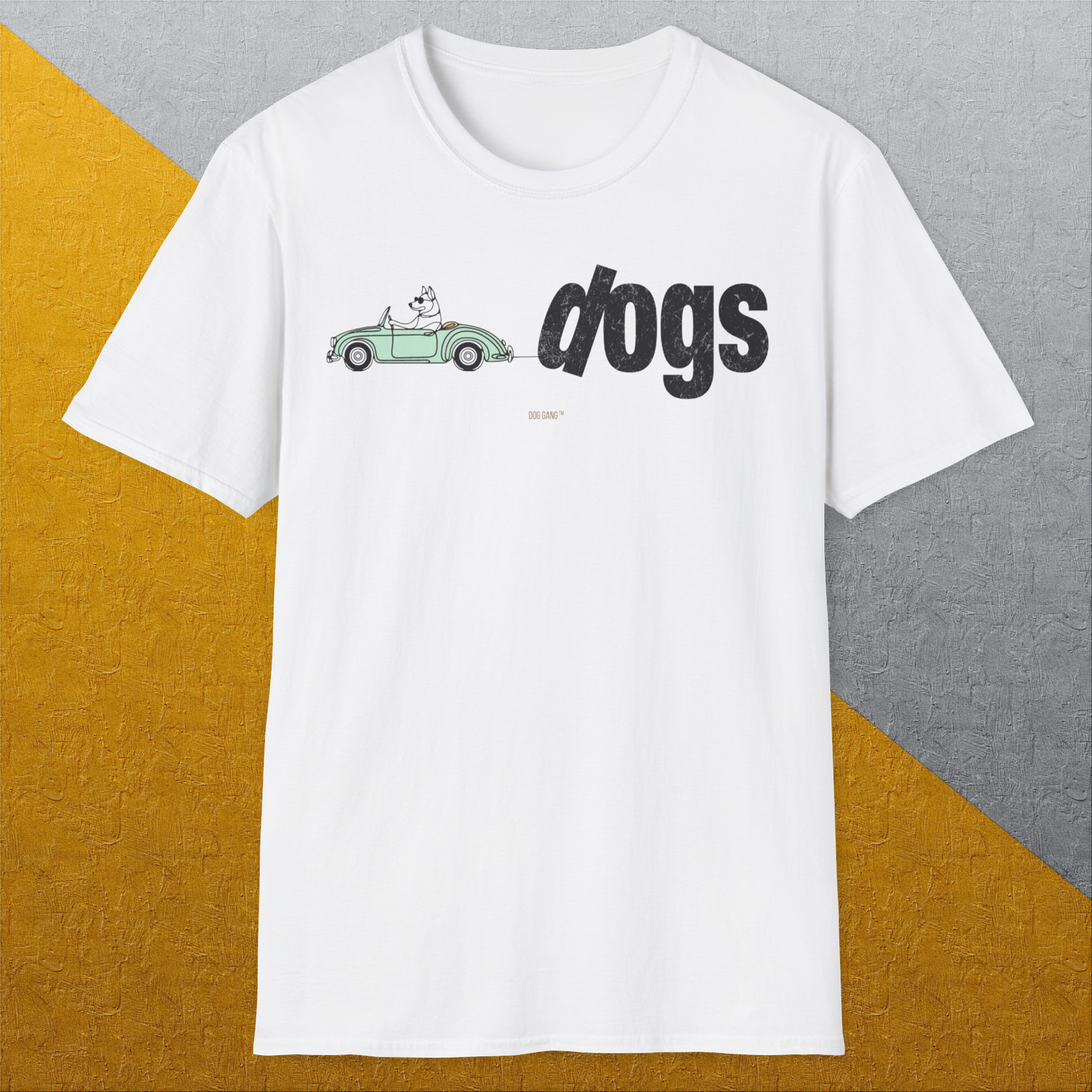 The Dog Gang Minimalistic Series II, Volume 2, Unisex T-Shirt-humorous dog lover / dog owner Design by Dog Gang