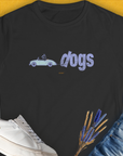 The Dog Gang Minimalistic Series II, Volume 2, Women's T-Shirt-Black. A perfect gift for dog lovers and dog owners. Design by Dog Gang