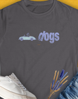 The Dog Gang Minimalistic Series II, Volume 2, Women's T-Shirt-Charcoal. For dog lovers and dog owners. Design by Dog Gang