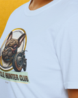 Motorcycle Hunter Club, Volume 3 (French Bulldog), Unisex T-Shirt-, Design by Dog Gang