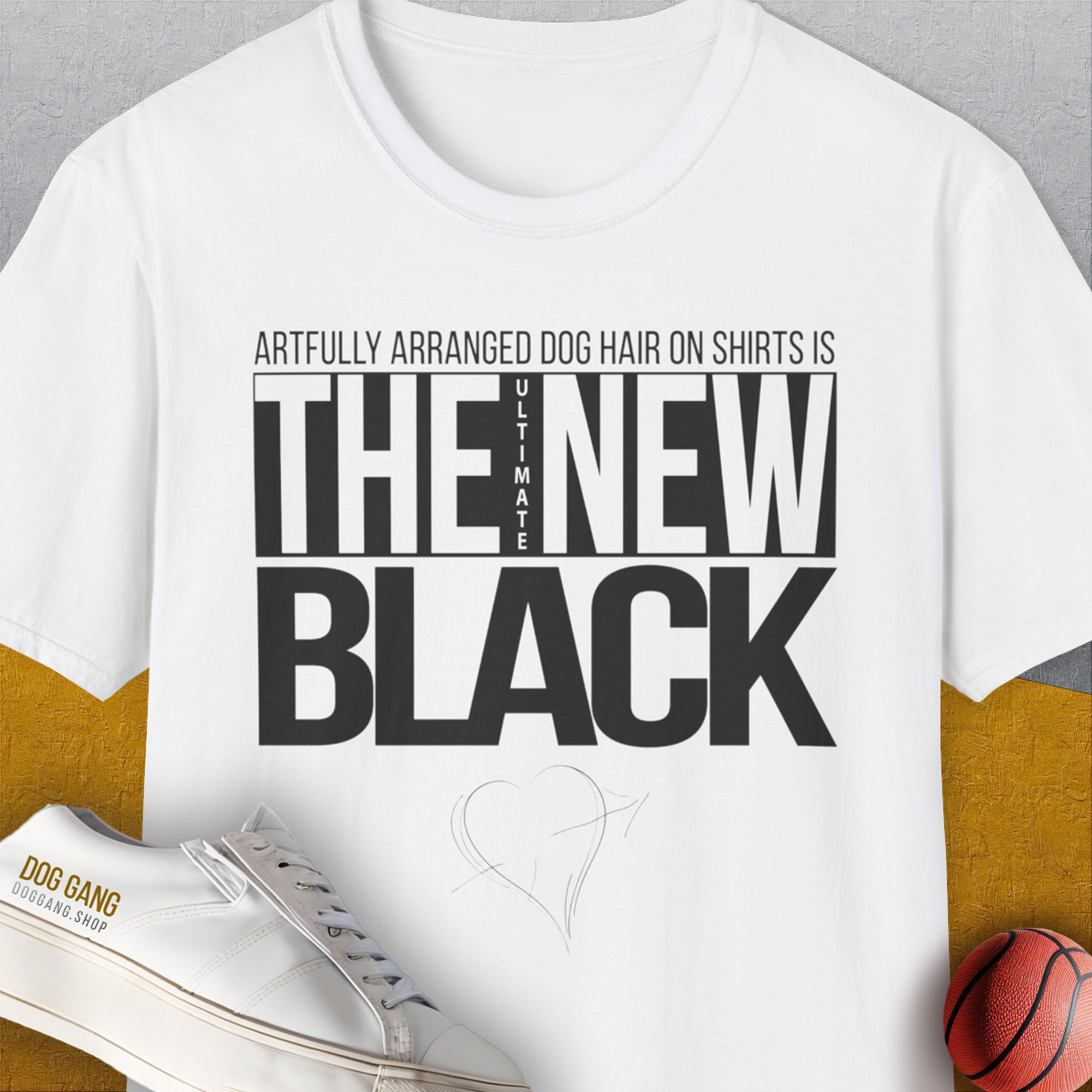 The Ultimate New Black, Volume 1, Unisex T-Shirt-White, Design by Dog Gang