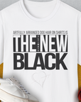 The Ultimate New Black, Volume 1, Unisex T-Shirt-White, Design by Dog Gang