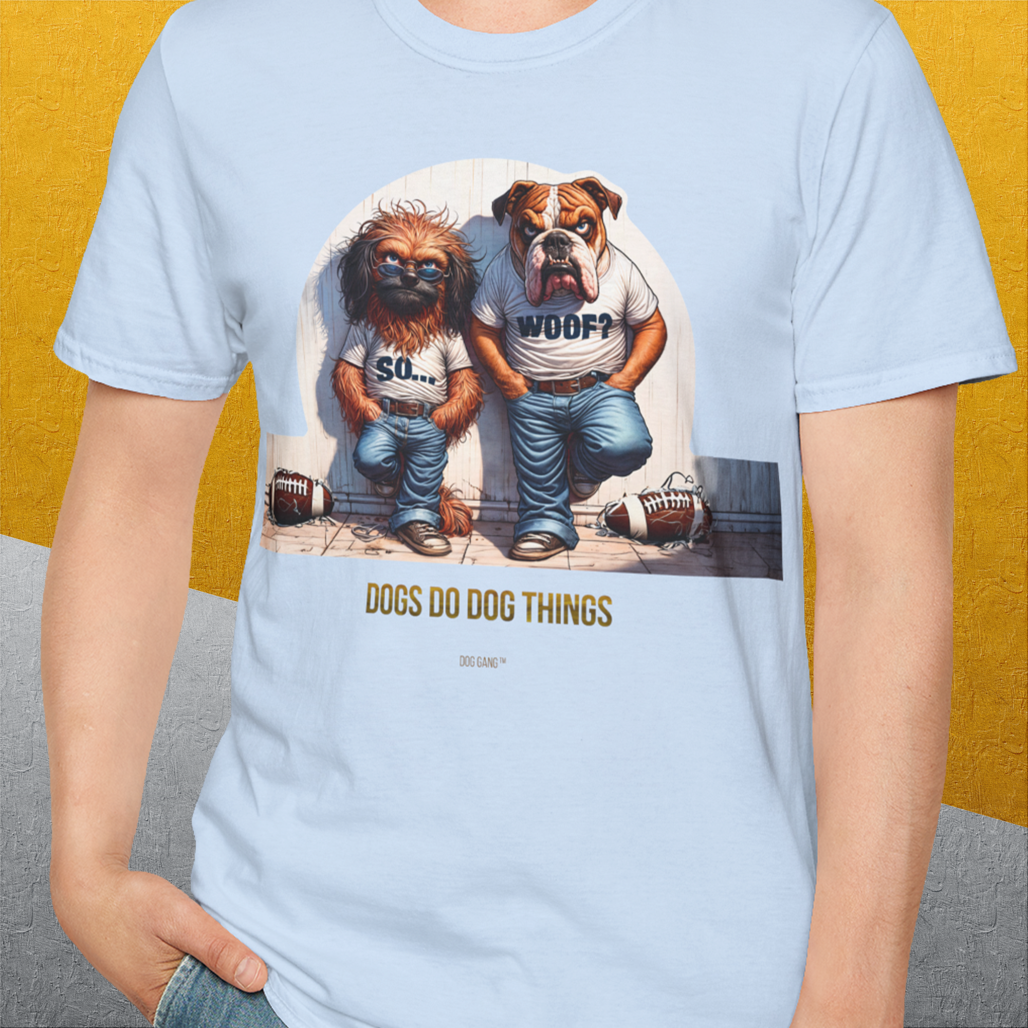 So... Woof? Volume 7, Unisex T-Shirt-, Design by Dog Gang