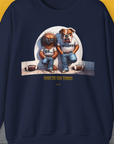 So... Woof? Volume 7, Unisex Sweatshirt-Navy, Design by Dog Gang