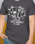 Unleash-Series (Party Animals), Volume 1, Unisex T-Shirt-, Design by Dog Gang