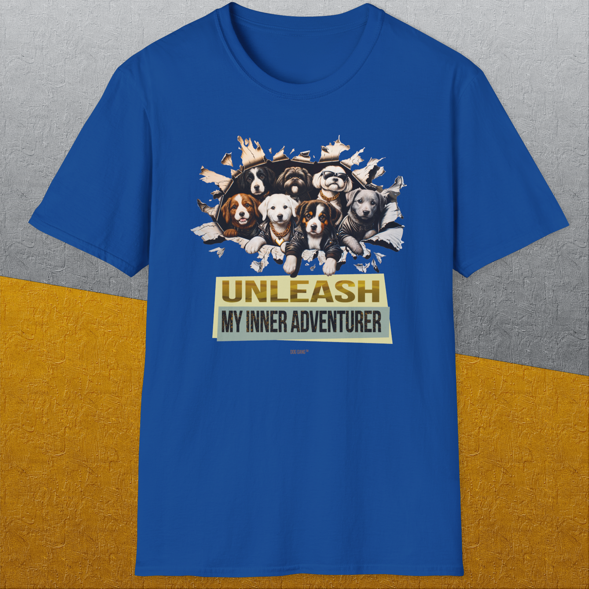 Unleash-Series (My Inner Adventurer), Volume 2, Unisex T-Shirt-, a cool and stylish design with a funny saying from Dog Gang