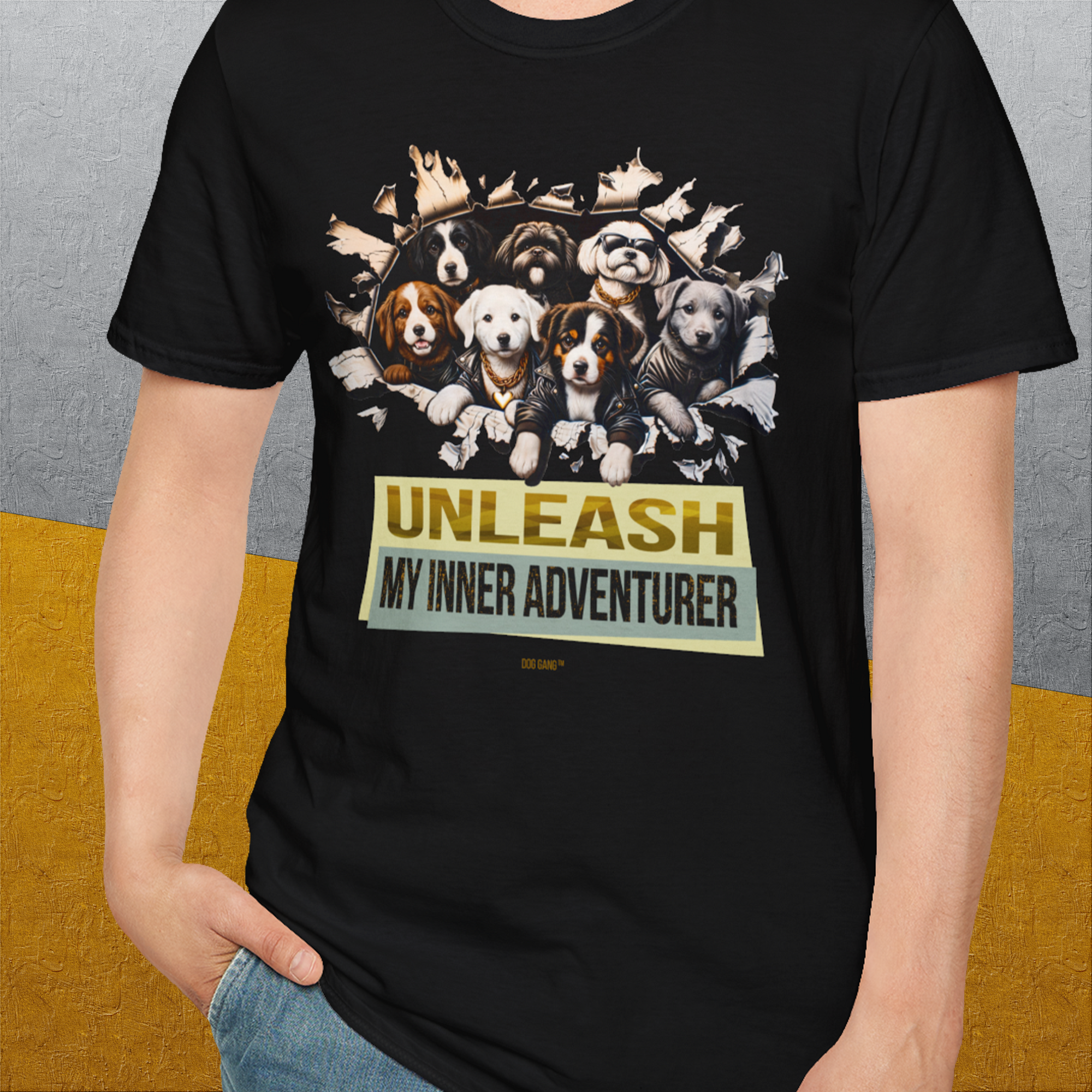 Unleash-Series (My Inner Adventurer), Volume 2, Unisex T-Shirt-, Design by Dog Gang