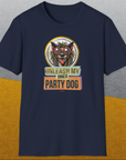 Unleash-Series (My Inner Party Dog), Volume 3, Unisex T-Shirt-, a cool and stylish design with a funny saying from Dog Gang