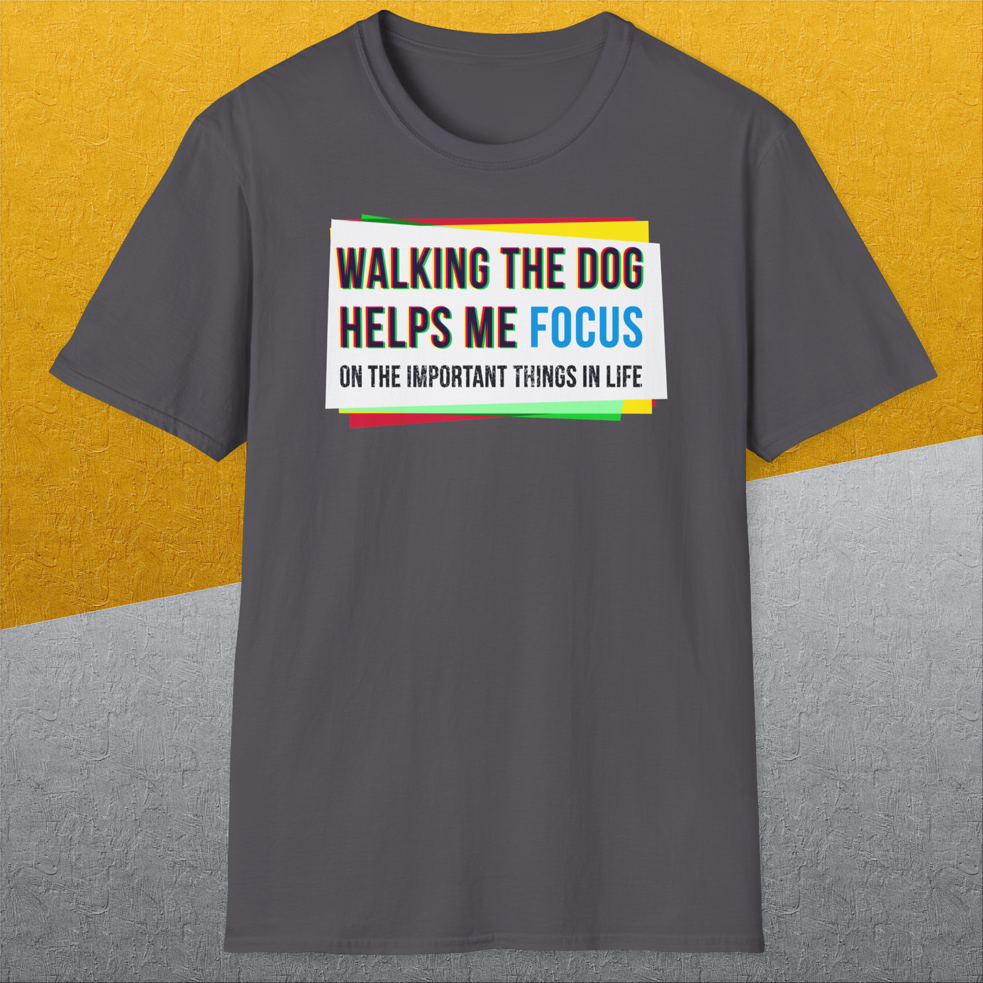 Walking The Dog Series One, Volume 1, Unisex T-Shirt-. A dog-themed Design from Dog Gang