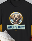 Woof's Upp? Volume 3, Unisex T-Shirt-Black, Design by Dog Gang
