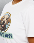 Woof's Upp? Volume 3, Unisex T-Shirt-, Design by Dog Gang
