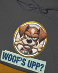 Woof's Upp? Volume 2, Unisex Hoodie-. A dog-themed Design from Dog Gang