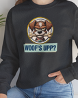 Woof's Upp? Volume 2, Unisex Sweatshirt-, Design by Dog Gang