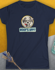 Woof's Upp? Volume 1, Women's T-Shirt-, a fun and stylish design for dog lovers from Dog Gang