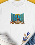 I Love Dogs - Series I, Volume 8, Women's T-Shirt-White. For dog lovers and dog owners. Design by Dog Gang