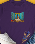 I Love Dogs - Series I, Volume 8, Women's T-Shirt-Purple, a cool and stylish design with a funny saying from Dog Gang