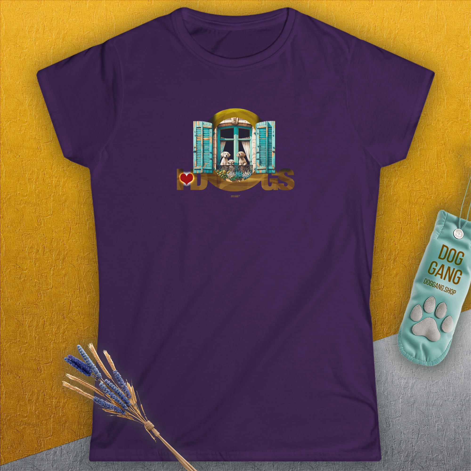 I Love Dogs - Series I, Volume 9, Women&#39;s T-Shirt-, a fun and stylish design for dog lovers from Dog Gang