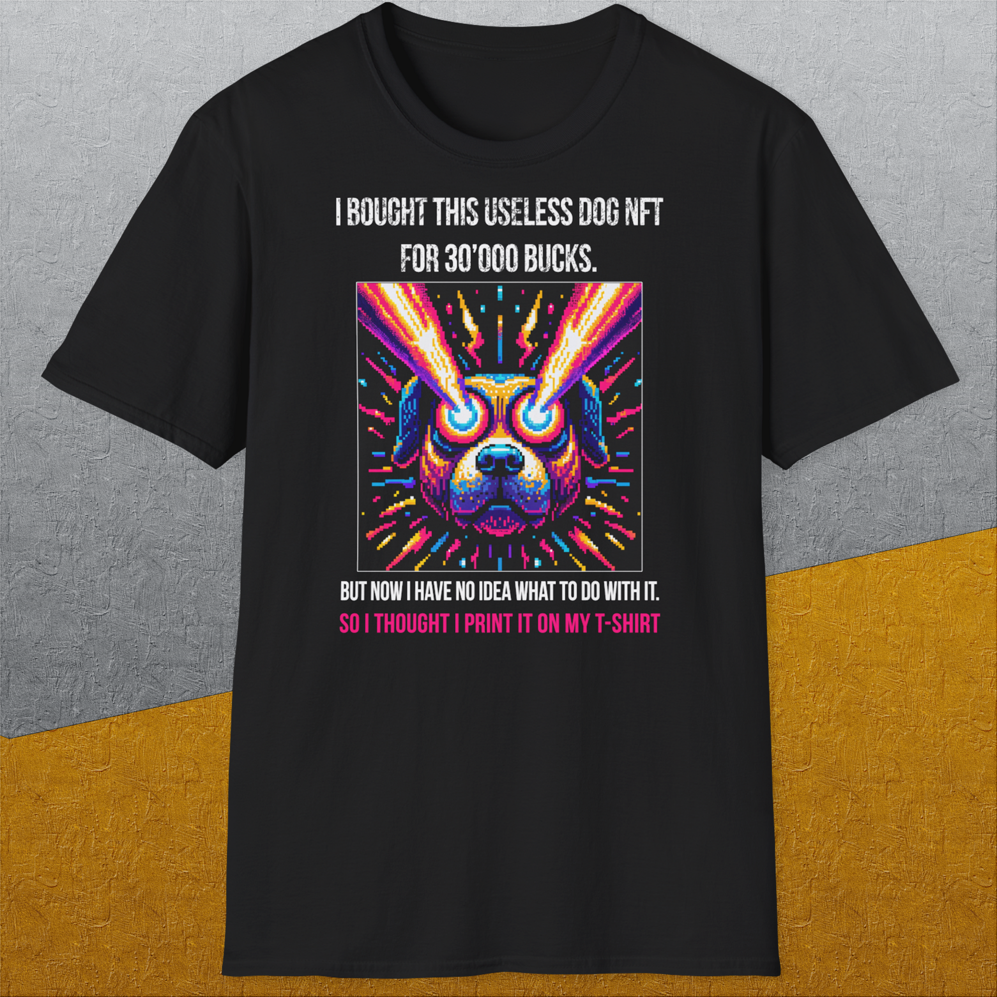 NFT Series, Volume 1, Unisex T-Shirt-. A dog-themed Design from Dog Gang