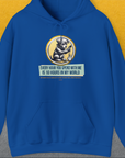 One Human Year = Ten Dog Years, Volume 1, Unisex Hoodie-Royal. A perfect gift for dog lovers and dog owners. Design by Dog Gang