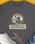 One Human Year = Ten Dog Years, Volume 4, Women's T-Shirt-Charcoal. A dog-themed Design from Dog Gang