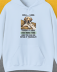 Go Fetch It Yourself Series, Volume 1, Unisex Hoodie-funny and stylish. A perfect gift for dog lovers. Shirtdesign by Dog Gang