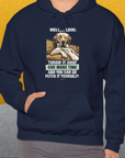 Go Fetch It Yourself Series, Volume 1, Unisex Hoodie-funny dog lover Design by Dog Gang