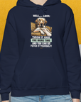 Go Fetch It Yourself Series, Volume 1, Unisex Hoodie- funny dog-themed Shirt. Design by Dog Gang