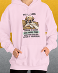 Go Fetch It Yourself Series, Volume 1, Unisex Hoodie- another funny dog lover Shirtdesign made by Dog Gang