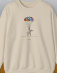 Cartoon dog with colorful balloons – cute dog design. Designed by Dog Gang.