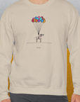 The Dog Gang Minimalistic Series I, Volume 2, Unisex Sweatshirt-a minimalistic Shirtdesign for dog lovers by Dog Gang