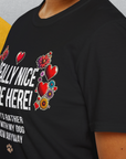 Really Nice Place Here, Unisex T-Shirt-funny dog lover Shirtdesign by Dog Gang
