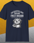 This Beautiful Shirt Contains Finest Dog Hair Of Exclusive Quality, Volume 1, Unisex T-Shirt funny dog print, Design by Dog Gang