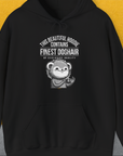 This Beautiful Hoodie Contains Finest Dog Hair Of Exclusive Quality, Volume 2, Unisex Hoodie-Black-funny dog lover Shirtdesign by Dog Gang